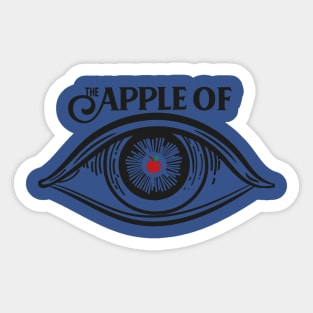 The apple of my eyes Sticker